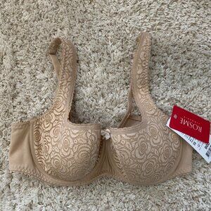 Rosme underwire nude balconette bra size 40C